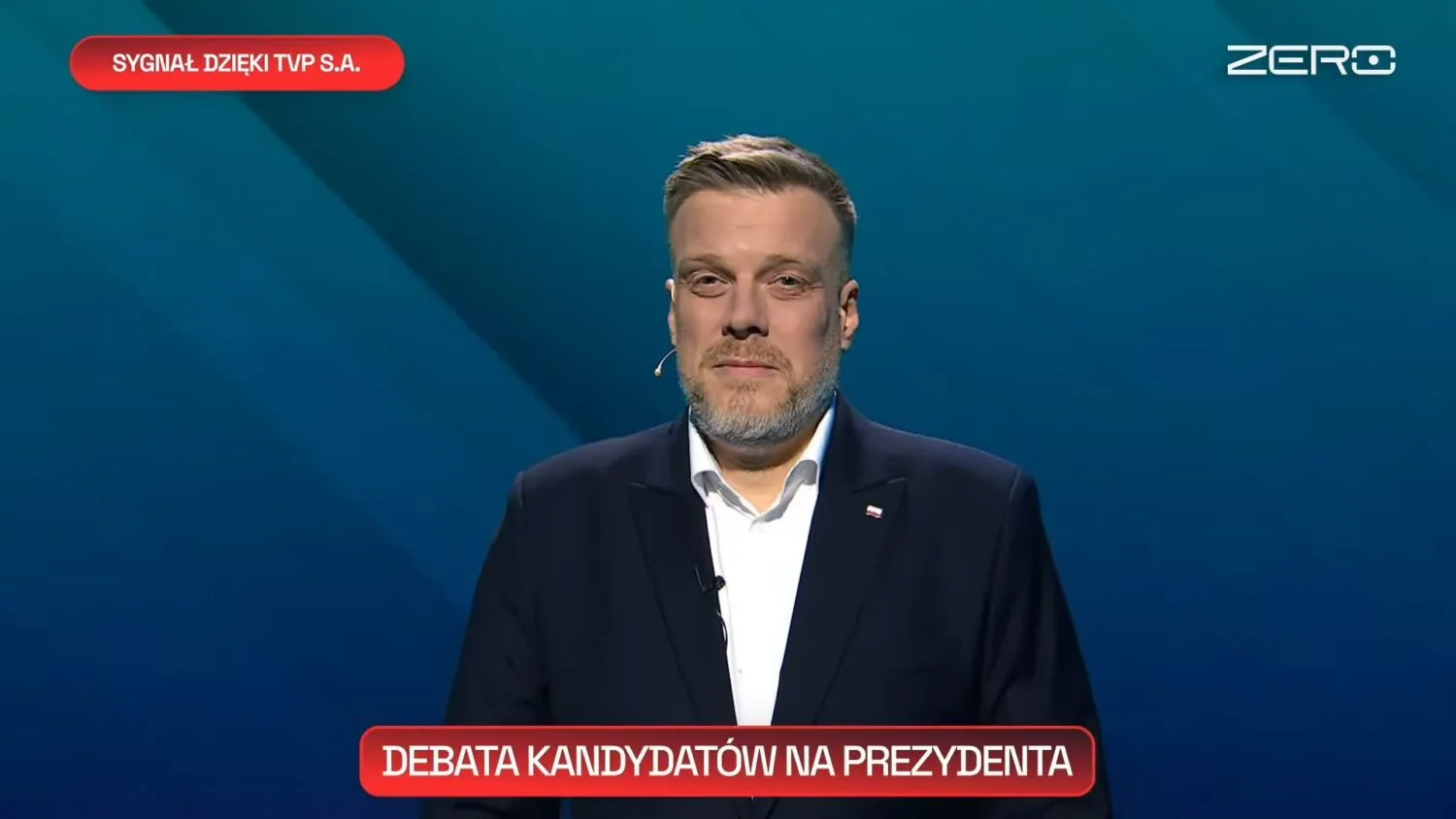 Debata Prezydencka 12 maja TVP S.A. W likwidacji Adrian Zandberg