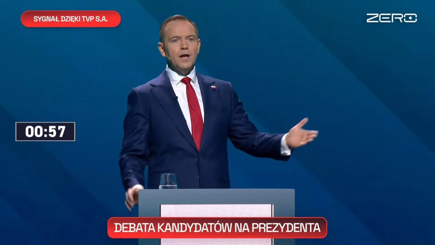 Debata Prezydencka 12 maja TVP S.A. W likwidacji Karol Nawrocki