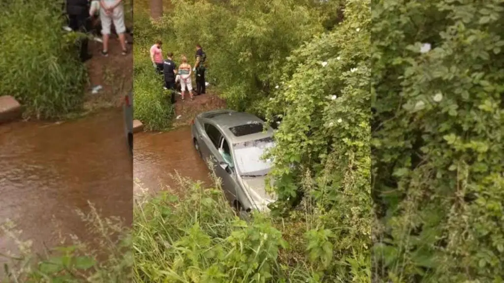 Final stage of the operation in the river