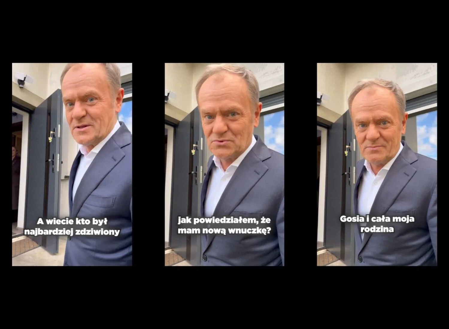Donald Tusk po raz kolejny został dziadkiem. Gosia i rodzina w szoku!