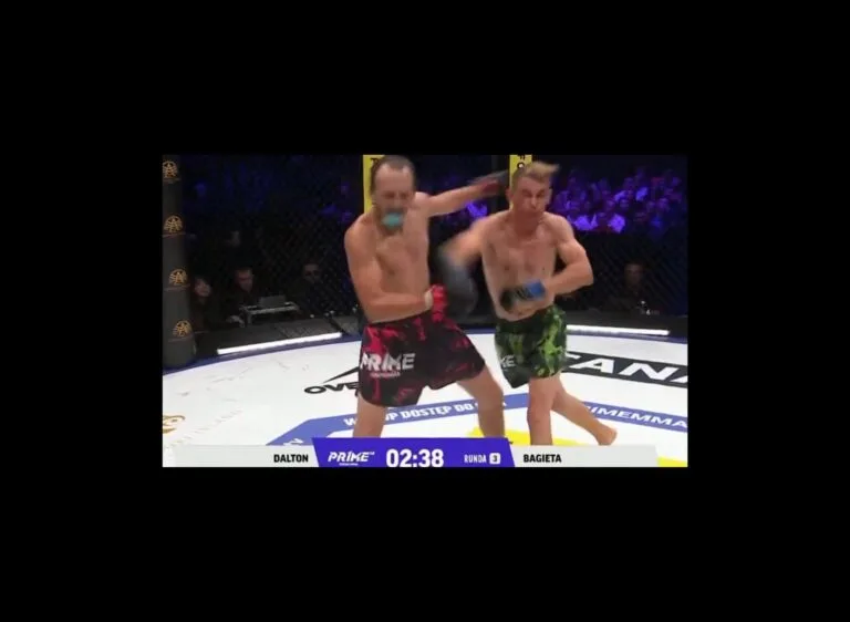 Paweł „Dalton” Dalidowicz nokautuje Michała „Bagietkę” Gorzelańczyka na PRIME MMA 14 [FILM]