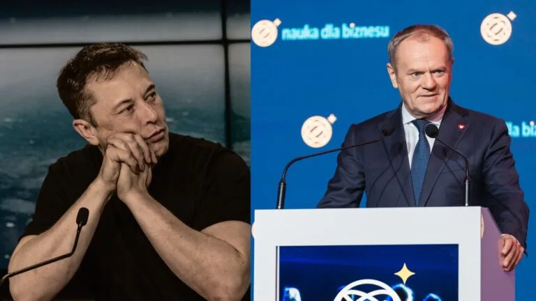 Elon Musk i Donald Tusk